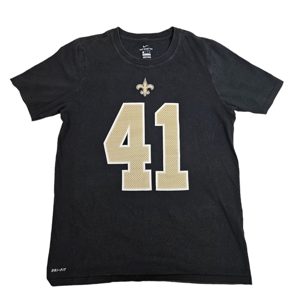 Nike Dri-Fit NFL New Orleans Saints Alvin Kamara Tee-Shirt Kids Large Unisex P48 - Picture 10 of 10